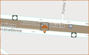 tenefleurs map thumbnail, 8112 TRANSCANADIENNE RTE  Saint-Laurent QC H4S1M5